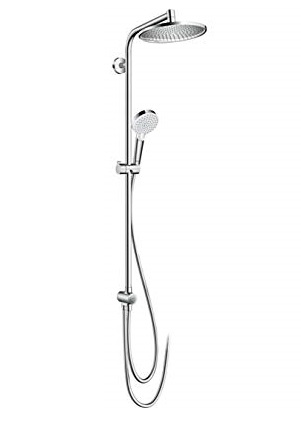 Diese Bild zeigt eine Aufputz Duschsystem ohne Duschthermostat